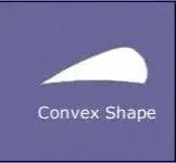 Convex shape blade profile for scissor or knife sharpening services in Somerset