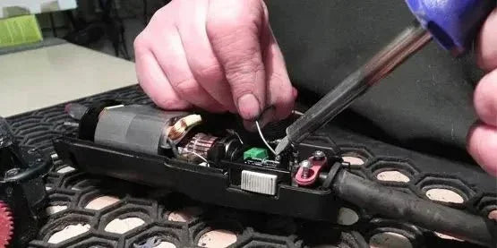 Expert clipper blade repair and sharpening service in Somerset using precision tools