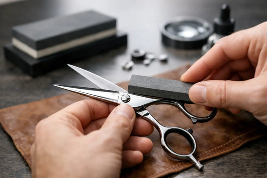 How to Sharpen Hairdressing Scissors Properly