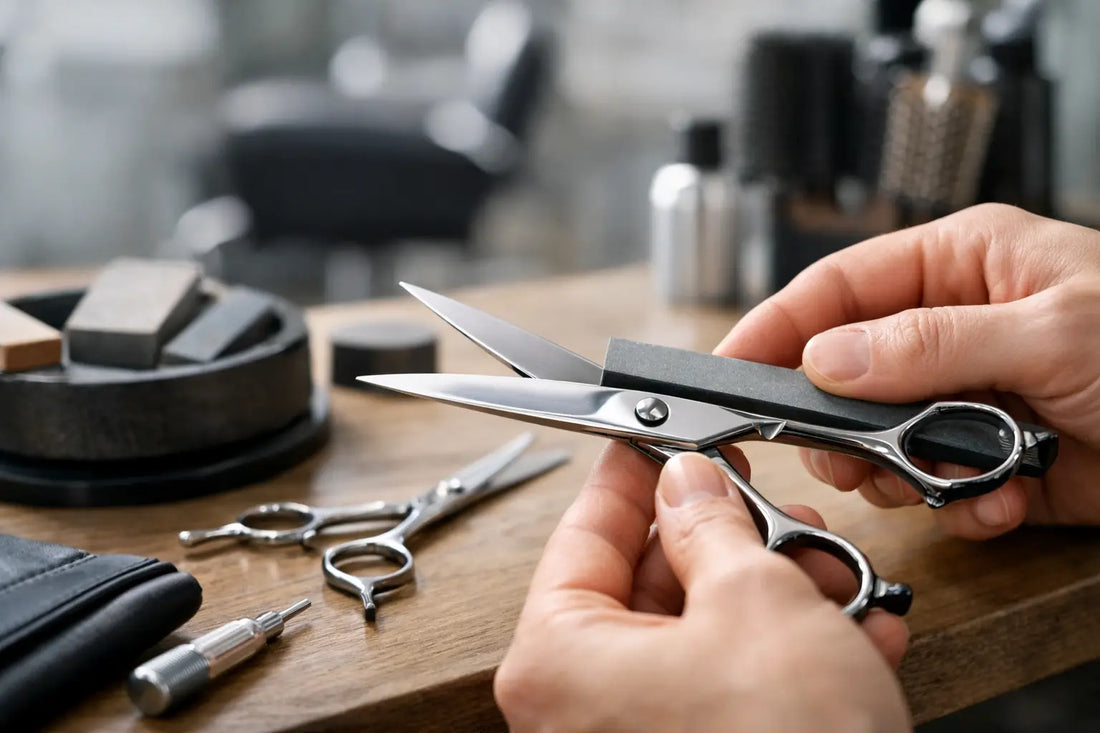Professional Scissor Sharpening Guide for Salons